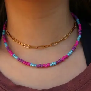 Supernova Beaded Choker Necklace