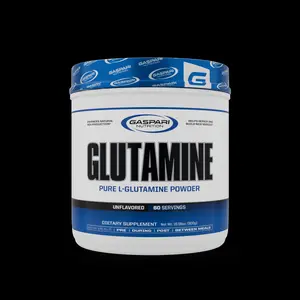 Gaspari Nutrition Glutamine Pure L-Glutamine Powder 5g per Serving for Muscle Recovery & Immune Support 60 Servings