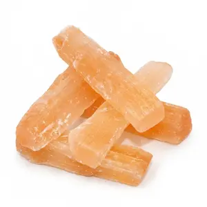 Orange Selenite Mini Sticks 5-Pack – Sacral Chakra Harmonizers