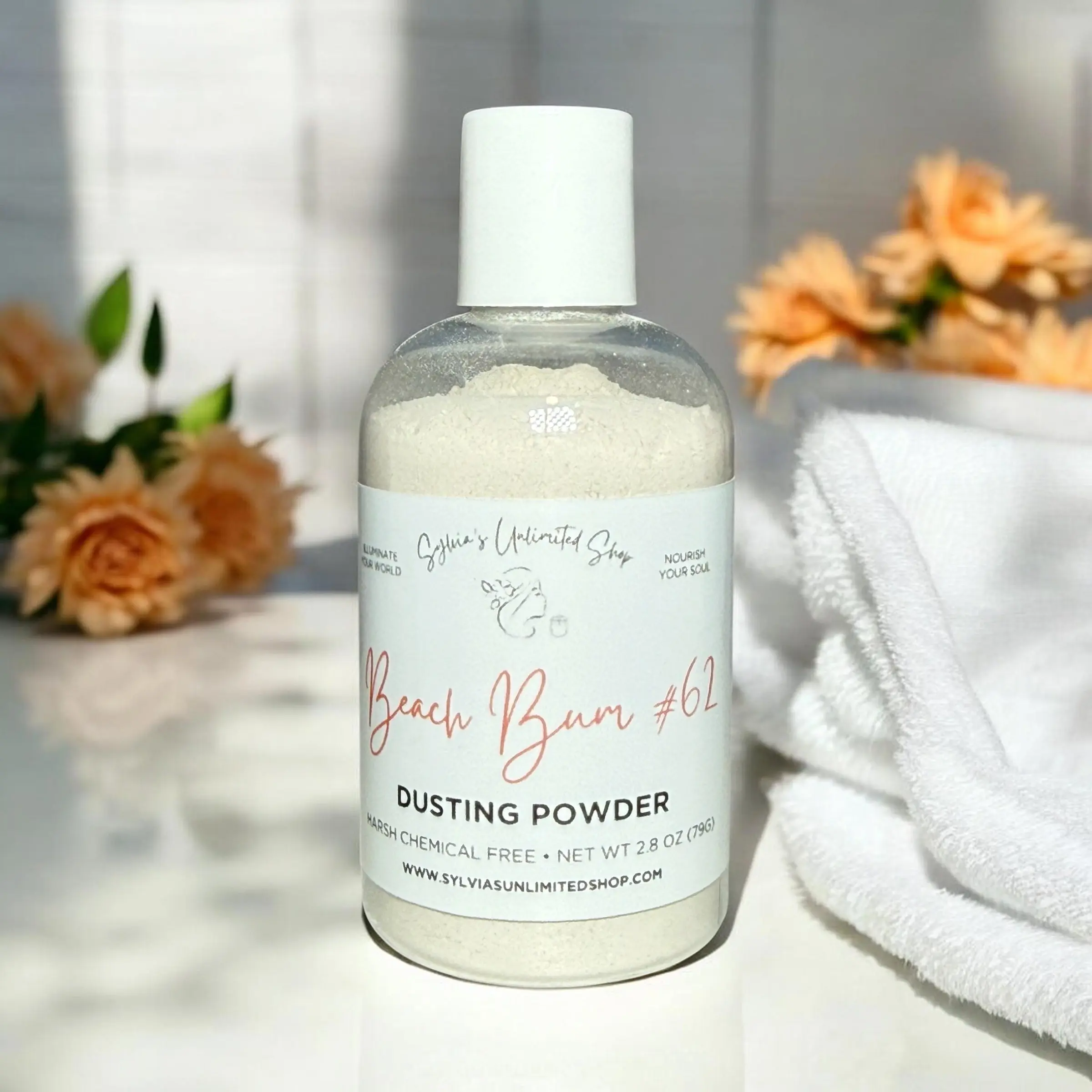 2.8oz. Beach Bum #62 Dusting Powder