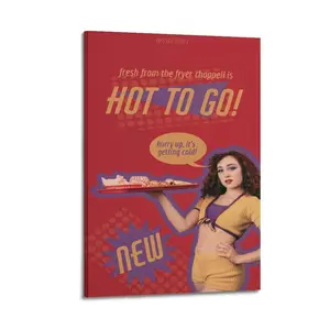 Chappell Roan Hot to Go Canvas Painting Oil Painting Wall Art Canvas Poster Decorative Painting Corridor Decoration Home Ornaments Photo