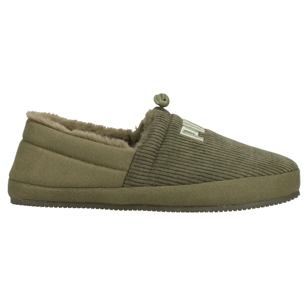 PUMA Mens Tuff Mocc Corduroy Moccasin Casual Slippers Casual - Green