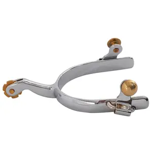 Diamond R Men's Chrome Roper Spurs