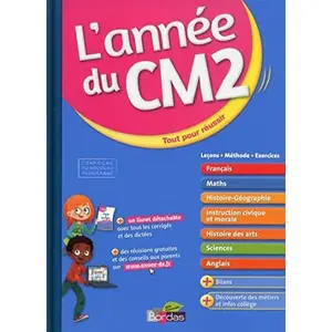 USED-L'ANNEE DU CM2 10-11 ANS - TOUT POUR REUSSIR by Véronique Anderson (Hardcover)