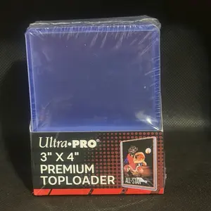 Ultra Pro 3" x 4" Premium Toploader 25 CT - Ideal for Collectors and Enthusiasts