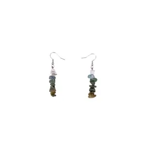 Good Vibes: Grounding and Resilience Dangle Earrings