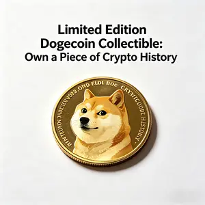 Limited Edition Dogecoin Collectible Coin - Perfect for Kids Play, Crypto Fans & Meme Lovers!