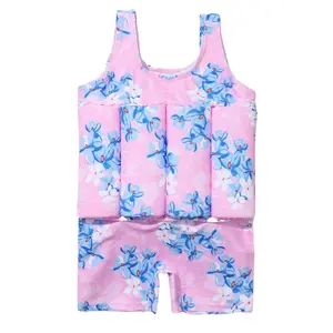 Infant And Child Floating Swimsuit, Detachable And Adjustable Buoyancy Swimsuit, Slim-Fitting One-Piece Vest Swimsuit, Boys And Girls Sports Buoyancy Suit, Suitable For Summer Vacation Beach Sports Floating Swimsuit