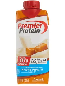 Premier Protein Premier Caramel High Protein Shake, 11 Fl Oz (Pack of 15)
