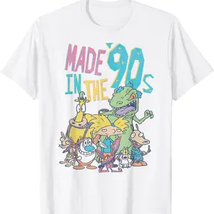 Nickelodeon Made In the 90s Character T-Shirt T-Shirt