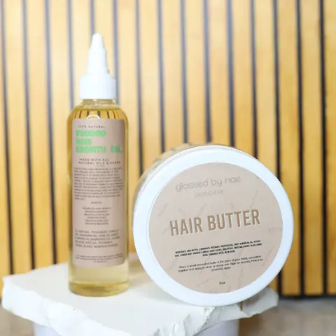 Voodoo Hair Growth Oil & Hair Butter Bundle- Ayurvedic