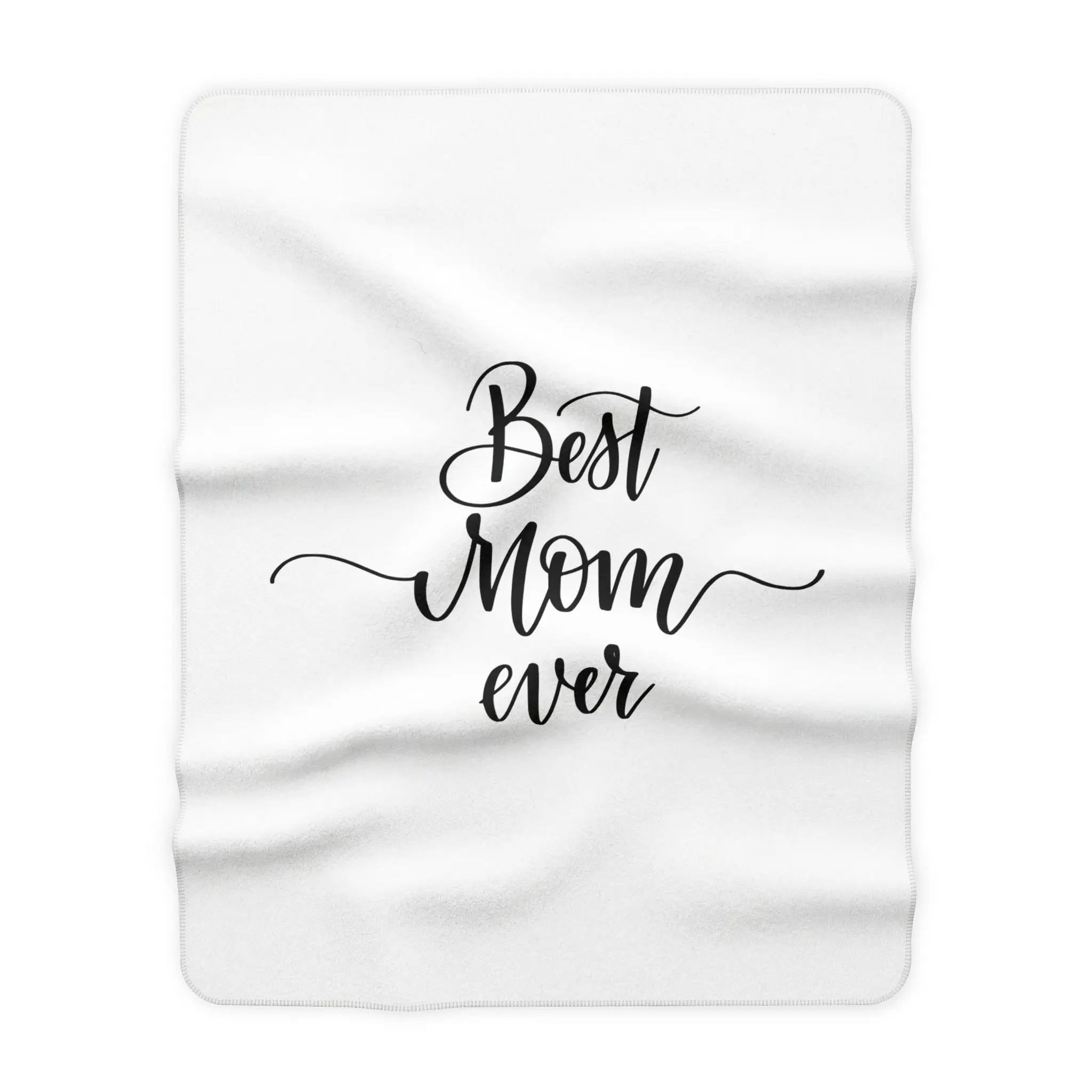 Best Mom Ever Sherpa Blanket | Mother's Day Mom Quote Throw, Sherpa Blankets, Personalized Blankets