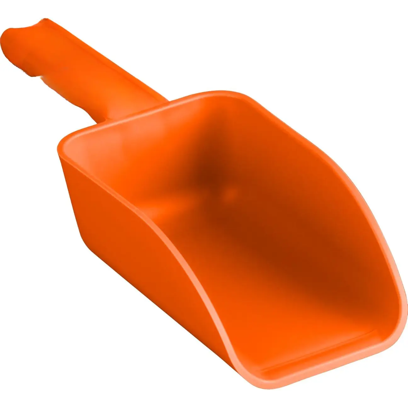 63007 Color-Coded Plastic Hand Scoop - BPA-Free Food-Safe Kitchen Utensils, Restaurant and Food Supplies, 16 oz, Feeding Cutlery Tableware