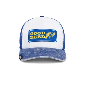 Deva States Good Deed Trucker Cap in Blue