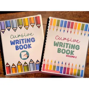 Cursive Handwriting Book Bundle