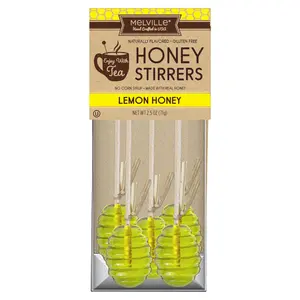 Lemon Honey Dipper Stirrers Lemon Honey Dipper Stirrers