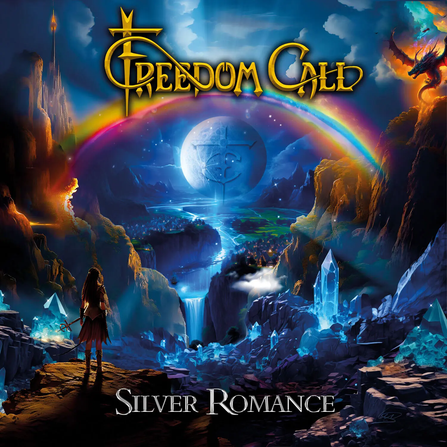 Freedom Call - Silver Romance Music CDs, Compact Disc with Digipack Packaging