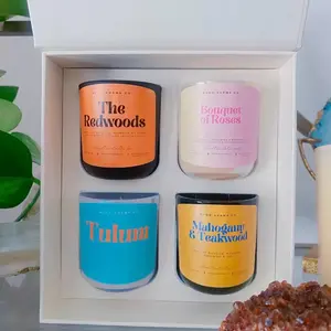Mini Candles Gift Box for Festive Decor and gifting