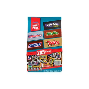 MARS Chocolate Favorites Minis Size Candy Bars Assorted Variety Mix Bag, 62.6 oz, 205 Pieces
