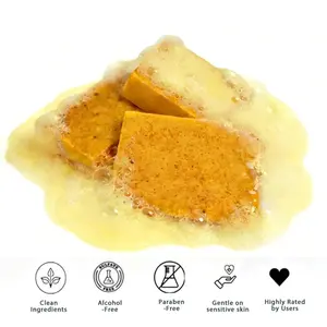 BISUTANG - Turmeric & Kojic Acid Body Soap with Organic Lemon | 3-Pack,Gentle Skin Refresh Cleanser Cleansing -provide home delivery service