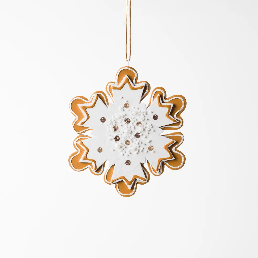 Gingerbread Cookie Ornament 6"