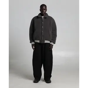 Sherpa Varsity Jacket