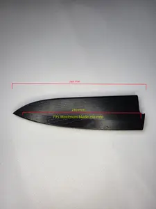 Magnetic Wooden Saya – Fits Up to 210mm Blades