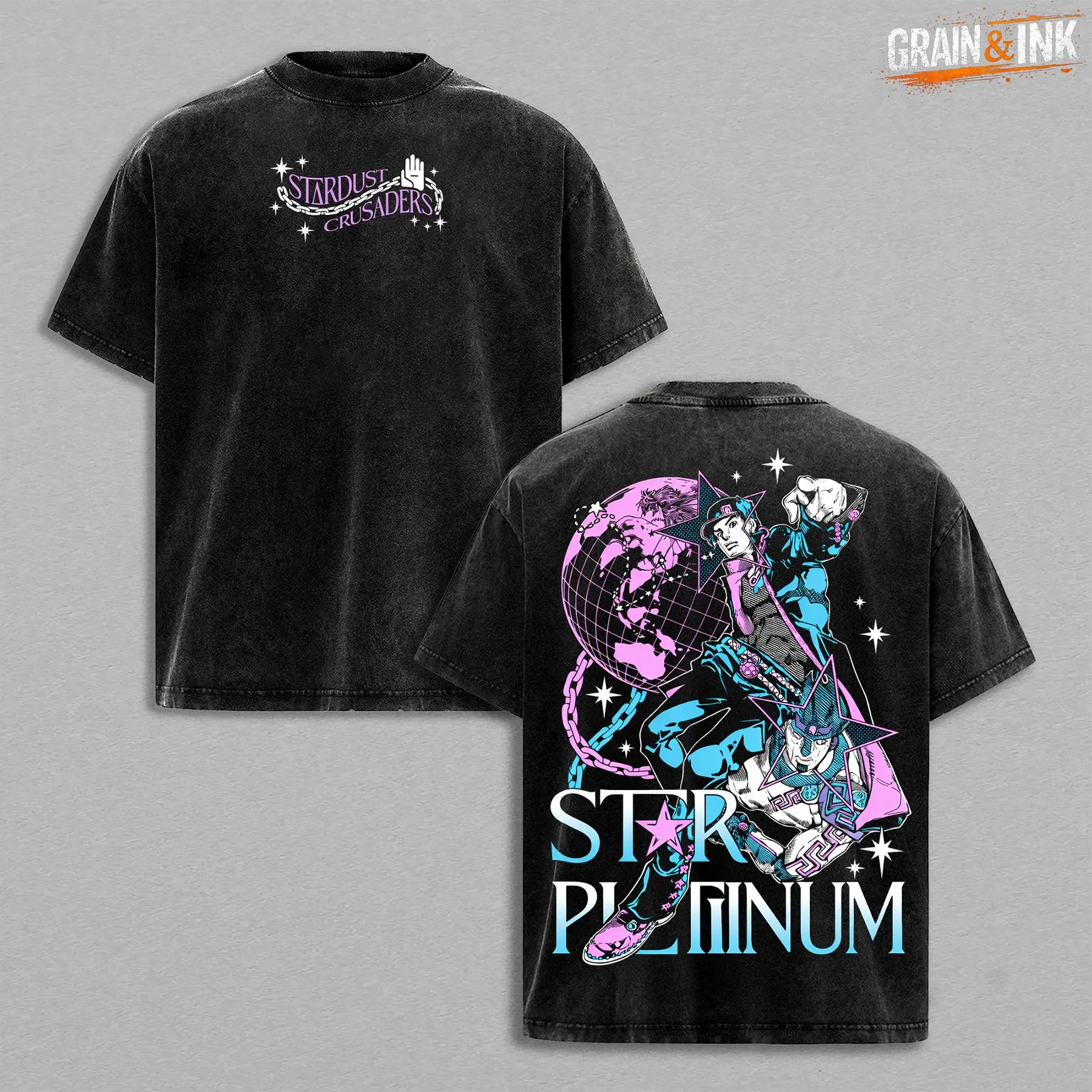 Jotaro Kujo Shirt – JoJo’s Bizarre Adventure Vintage
