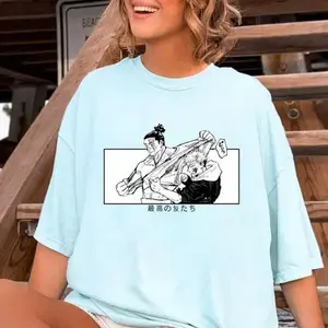 BESTO FRIENDO | JJK | My Brother Jujutsu Kaisen Merch Sweatshirt | Yuji Itadori & Aoi Todo Shirt | Anime Streetwear Hoodie | Gift anime fan shirt | Ma Sweatshirt, Hoodie, Comfort Colors
