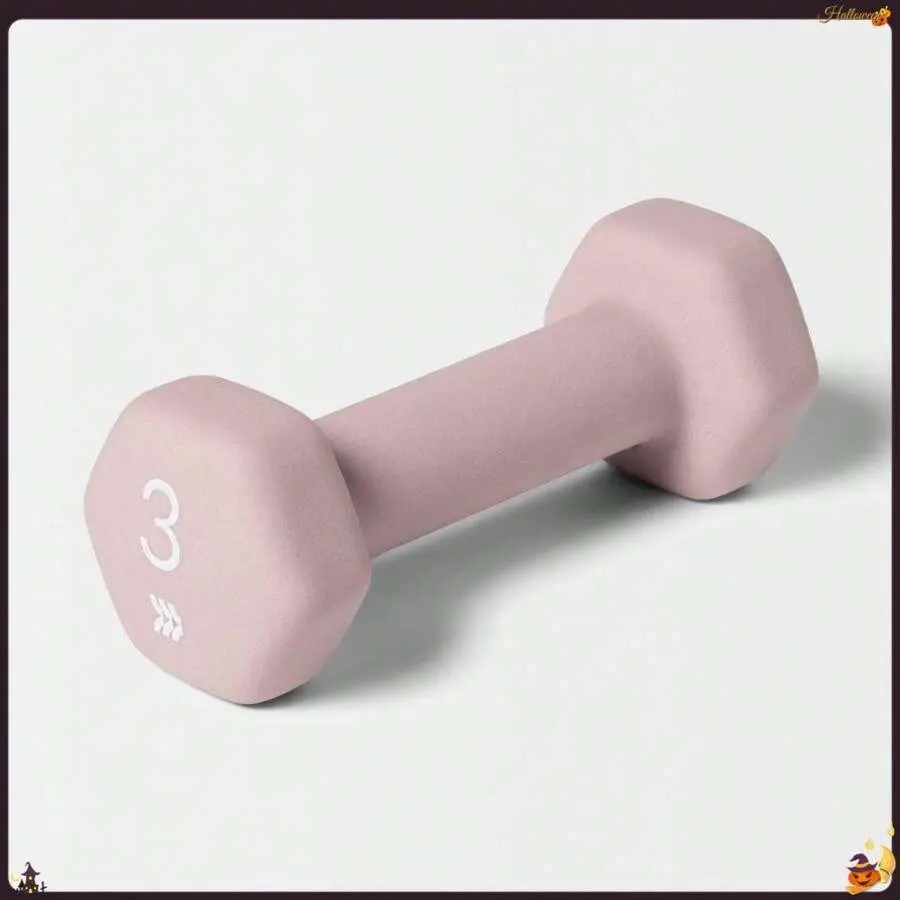 Dumbbell 3lbs Lilac - ™ : PVC Coated, Iron Filled, Arm Workout