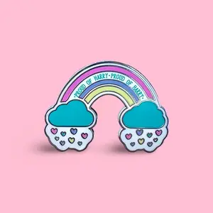“Proud of Harry” Pastel Rainbow Enamel Pin