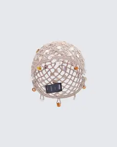 Rosia Stone Crochet Sequin Hat
