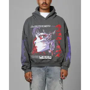 Loiter Cyberkinetics Premium Hoodie Washed Charcoal