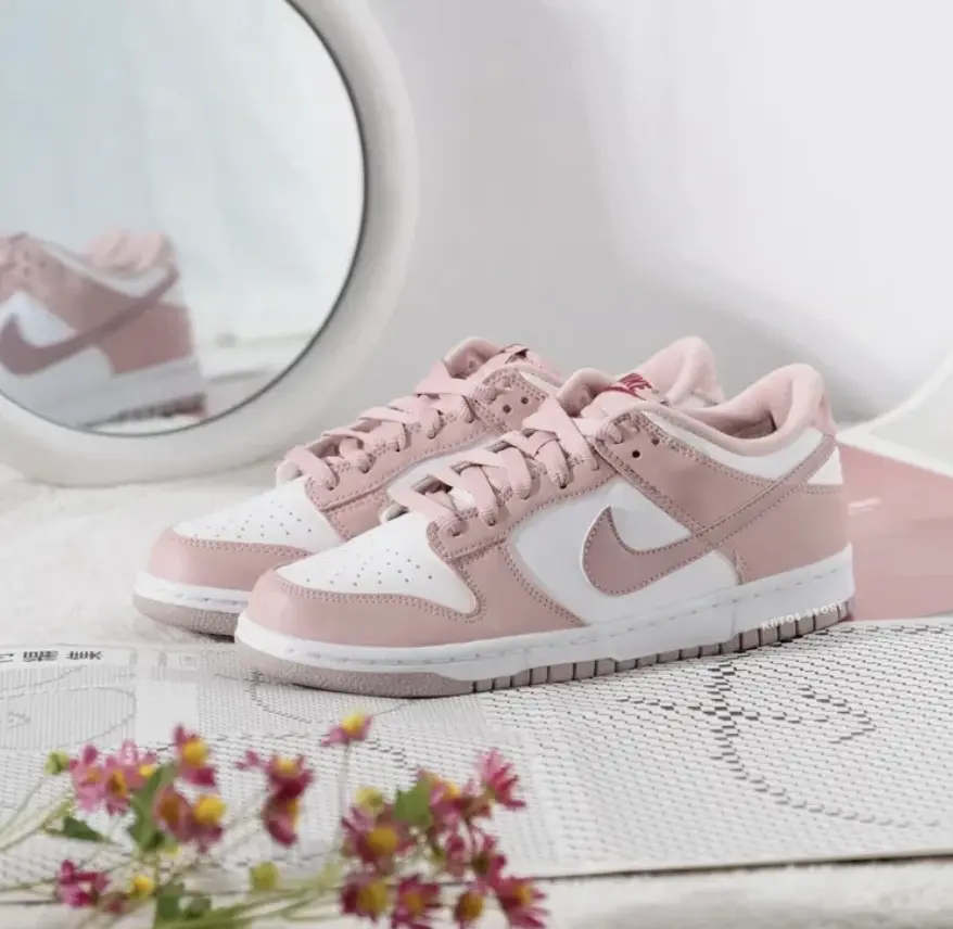 Nike Dunk Low Pink Velvet DO6485-600 GS Womens Fashion Sneakers New