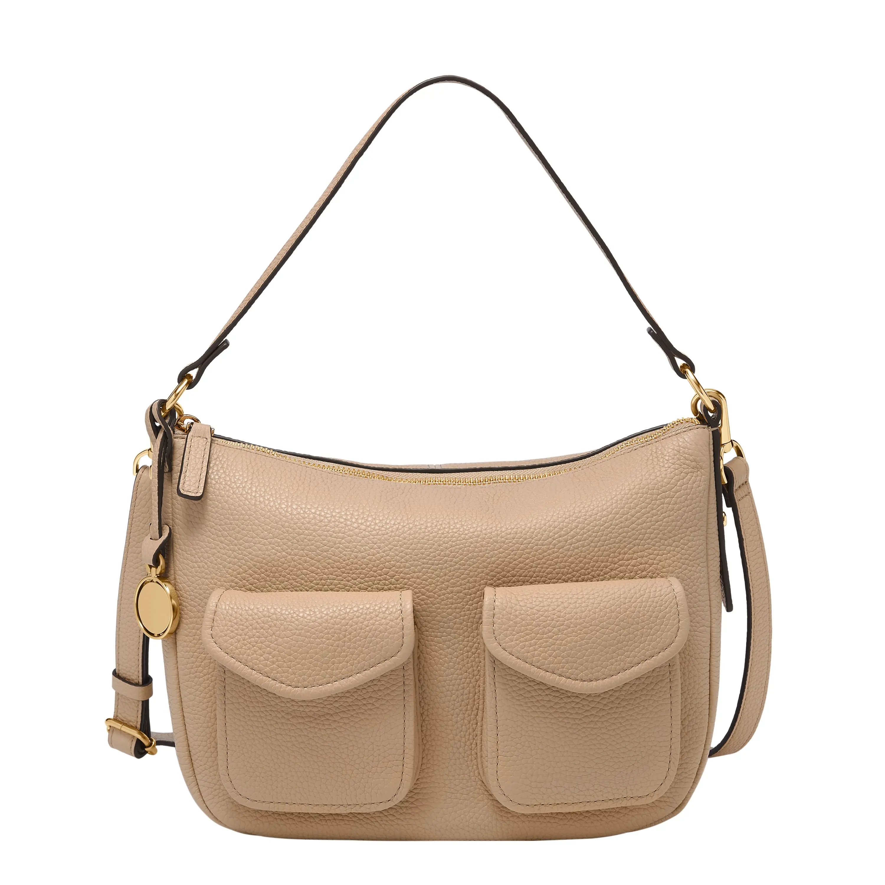 Fossil Women's Jolie Leather Cargo Crossbody Bag