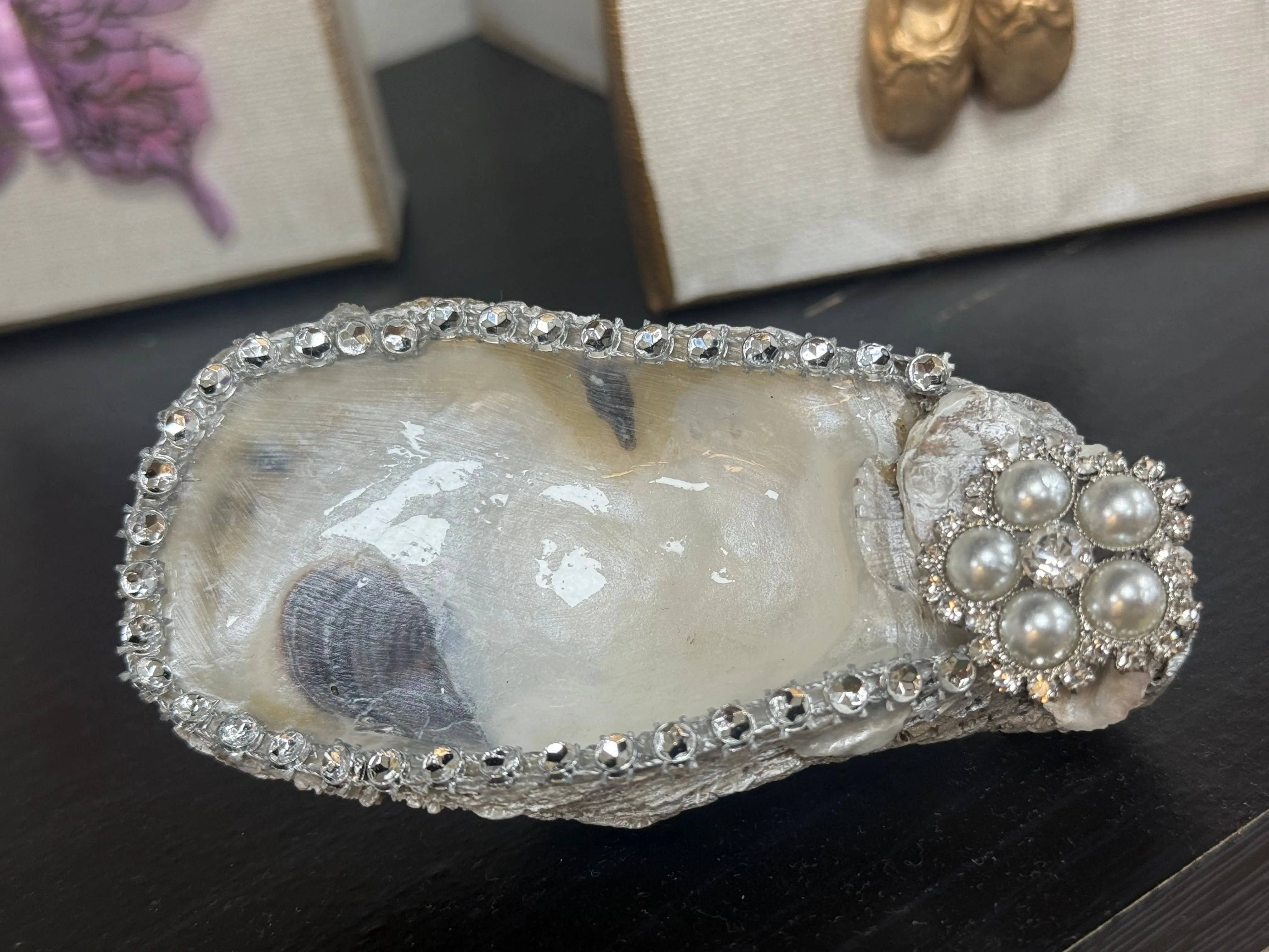 Bedazzled Oyster Shell