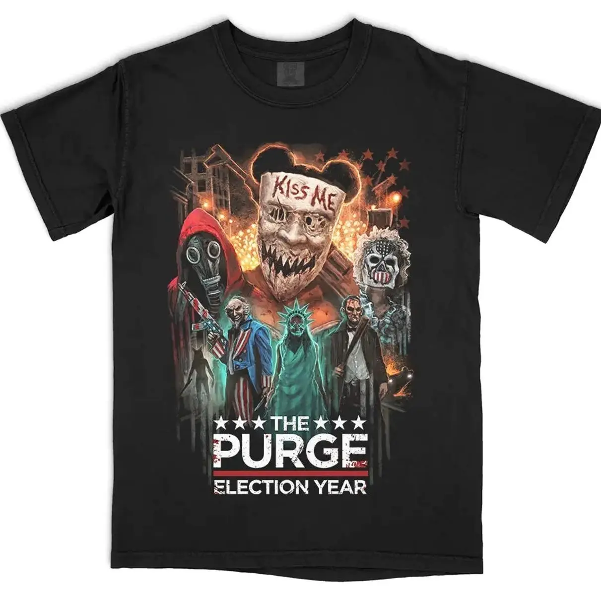 The Purge - Election Year For The People T-Shirt, Fashion Cotton, Full Colors, Full Sizes, For Men, For Women