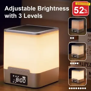 RGB Wake-Up Alarm Clock × Bluetooth Speaker × Music Reactive Light – Perfect Gift for Teens