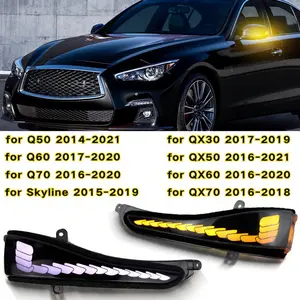 Infiniti Q30 Q50 Q60 Q70 Mirror Cover Replacement, 2 Pieces, 2 Color Options vehicle replacement