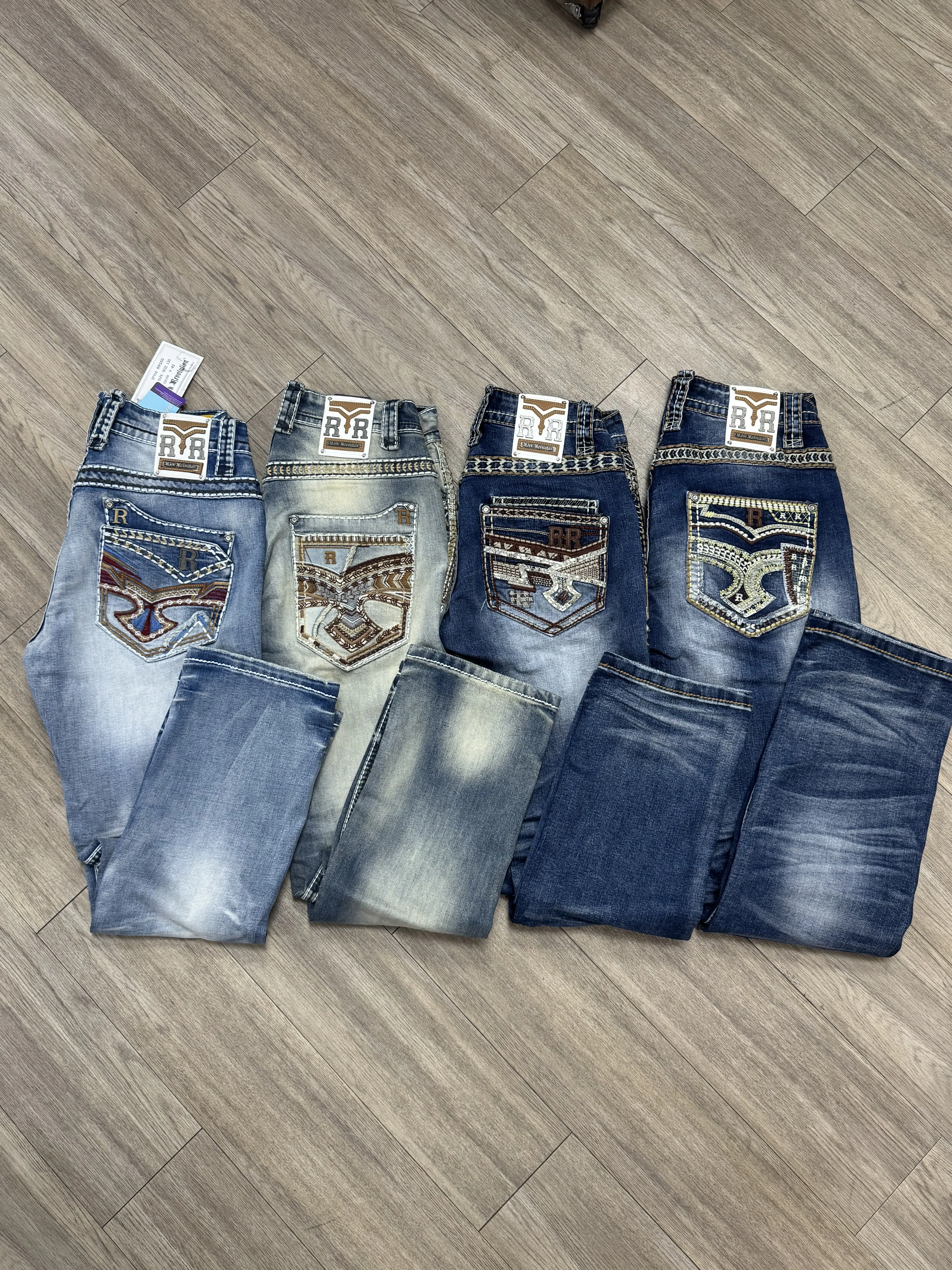 Cowboy Straight Cut Jeans Dark Blue Cowboy Straight Cut Jeans Dark Blue
