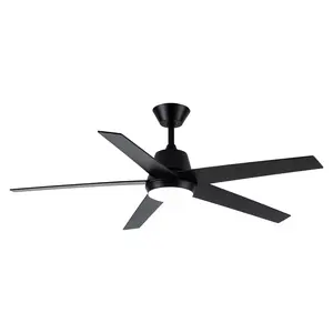 Vaczon 52" 5 Blades Ceiling Fan with LED Light and Remote Control