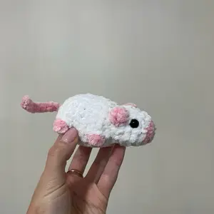 crochet baby rat plush crochet baby rat plush