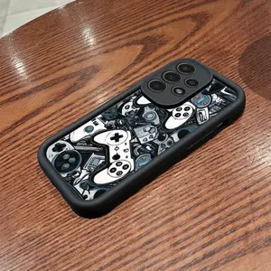 Cyberpunk Mechanical Game Remote Control Pattern Smartphone Case - Cellphone Accessories for Galaxy S21,S22,S23,S24,S25,S26,A13,A14,A15,A16,A17,A33,A34,A35,A36,A52,A53,A54,Note Ultra Plus FE 5G Handheld Devices