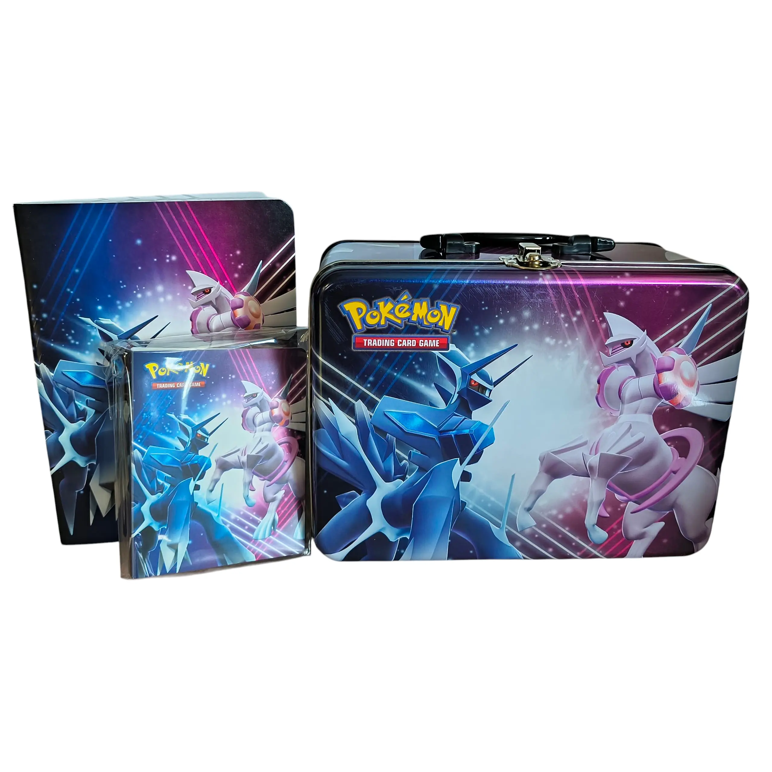 Pokemon TCG Mini Portfolio Binder, Mini Notebook And Tin Collectors Box