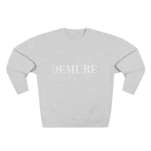Unisex Crewneck Sweatshirt - Demure Sweatshirt Fabric Menswear