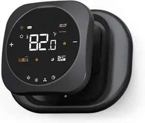 7 Days Programmable Wi-Fi Smart Thermostat 3H/2C, Compatible with Heat Pumps & Conventional Multi-Stage Systems, Easy DIY Installation, Voice Control Support for Alexa, C-Wire Required, Ideal for Household Life