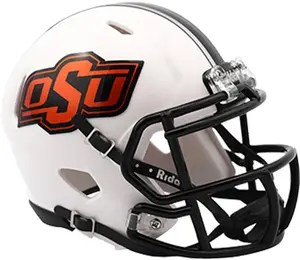 Oklahoma State Cowboys Riddell Chrome Mini Football Helmet