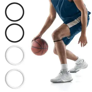 4 Pack Patellar Tendon Support Strap Non-Slip Adjustable Knee Pain Relief for Hiking Soccer Basketball Running Jumpers Knee Tennis Volleyball Squats