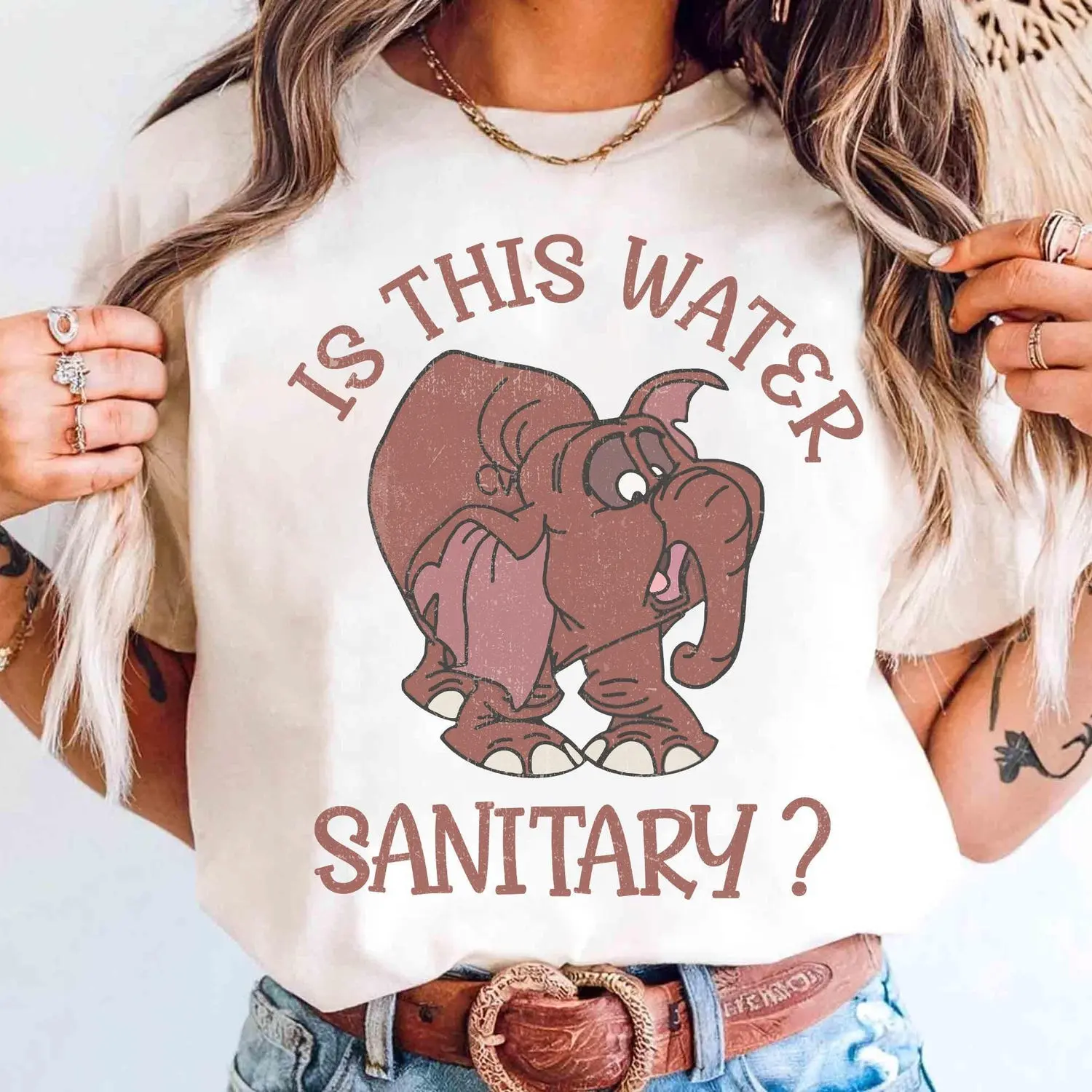 Magic Kingdom Is This Water Sanitary Tantor Shirt, Tantor Elephant Tarzan Shirt,  Magic Kingdom Walt Magic Kingdom World, Fantasyland shirt