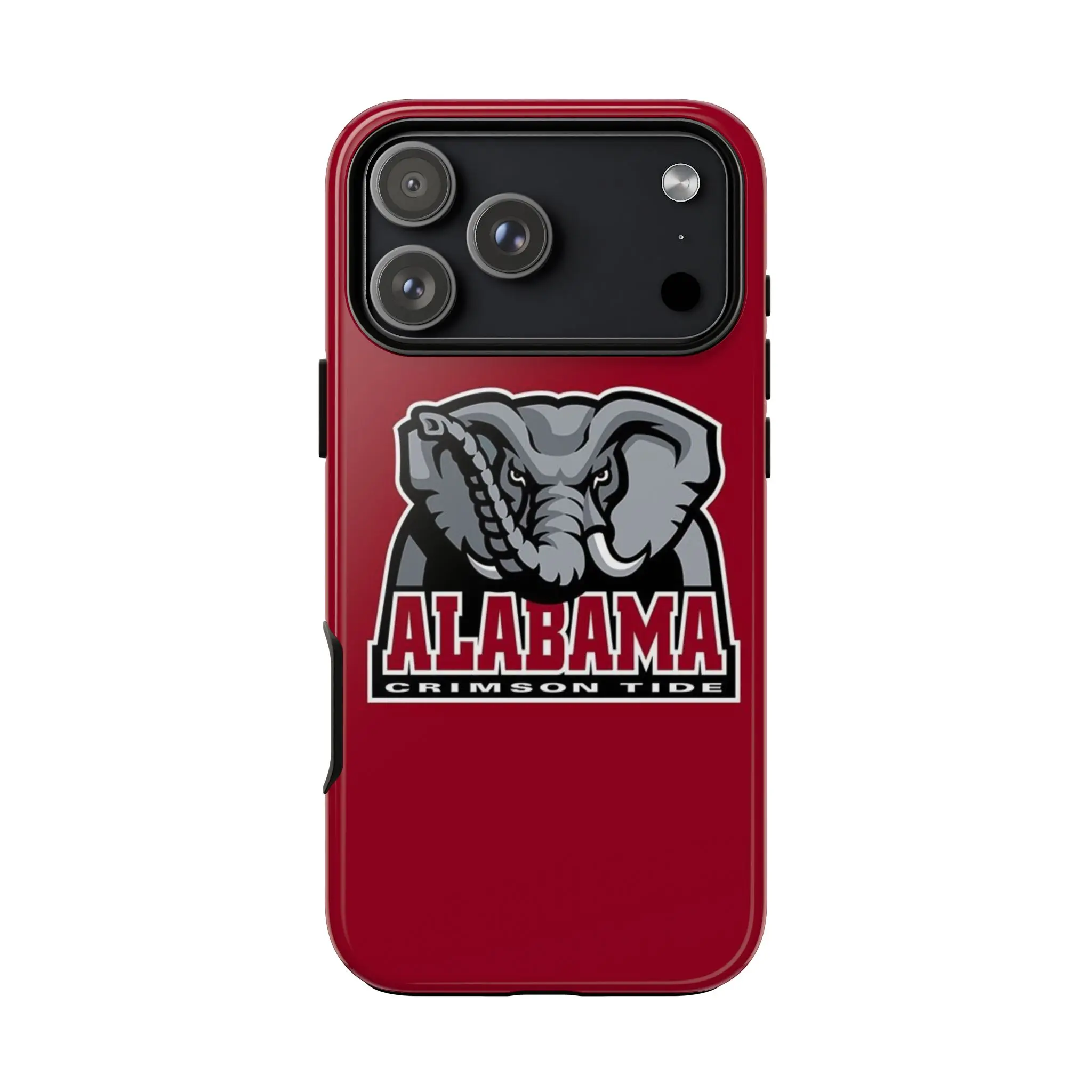 Alabama Crimson Tide Elephant Magsafe Phone Case, Minimal College Football Inspired Protective Case